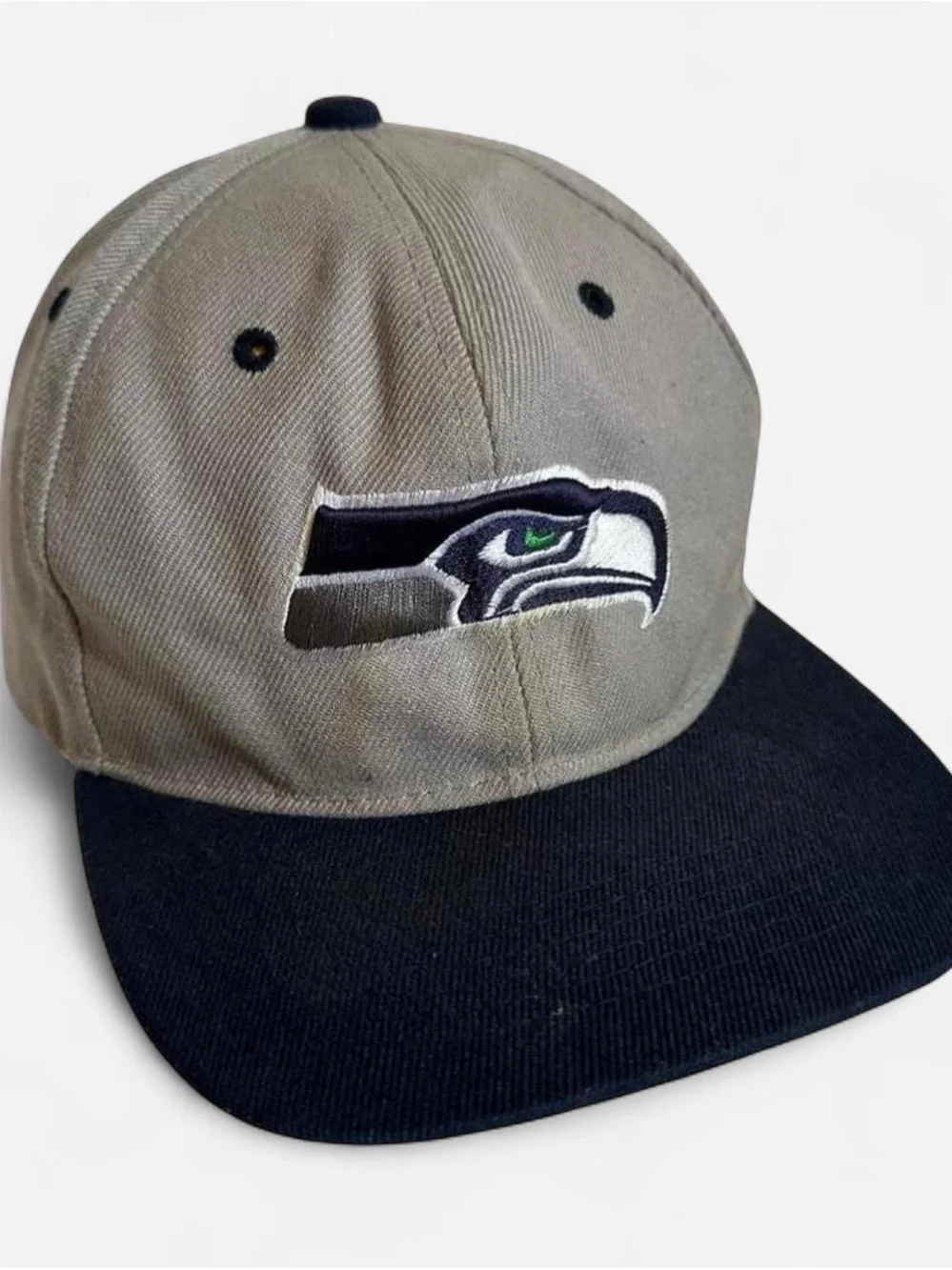Seattle Seahawks Two-Tone Embroidered Logo Baseball Cap